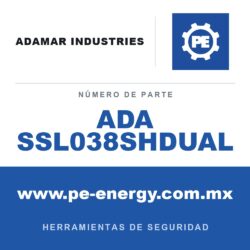 ADAMAR Industries ADA SSL038SHDUAL - ADAMAR SSL038SHDUAL Herramienta de seguridad manual Sling-Stik Lite 38" + accesorio SHDUAL