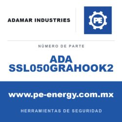ADAMAR Industries ADA SSL050GRAHOOK2 - ADAMAR SSL050GRAHOOK2 Herramienta de seguridad manual Sling-Stik Lite 50" + accesorio GRAHOOK2