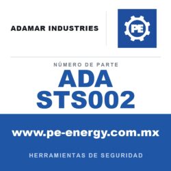 ADAMAR Industries ADA STS002 - ADAMAR STS002 Cuerda de control magnética XL ajustable Safe-T-Stik 5', 6.5' y 8'