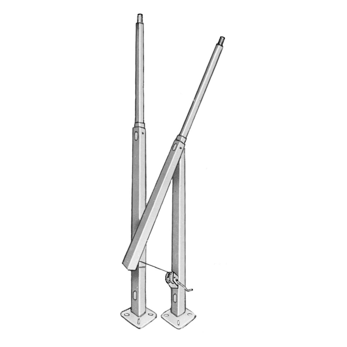 appleton hinged pole