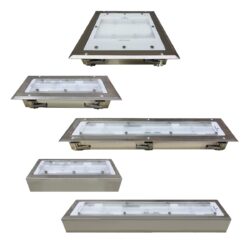 Appleton Luminarias LED de montaje empotrado y superficial de la serie RELED