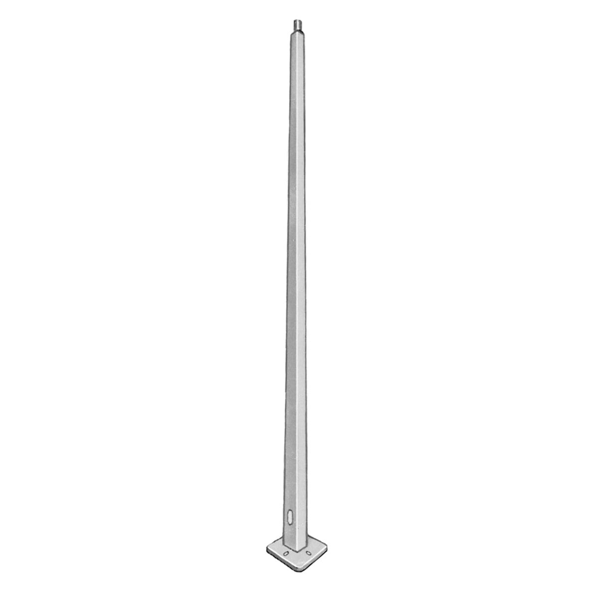 appleton square tapered pole