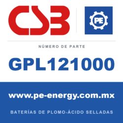 CSB Battery GPL121000 - CSB GPL121000 Batería de plomo-ácido sellada 12V 100Ah