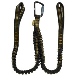 DEWALT DXDP720310 Cordón de seguridad para herramientas de doble pierna con lazo, capacidad de 25 lbs. (11.3 kg) por pierna