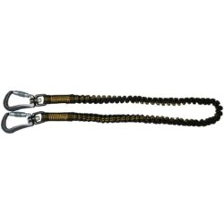 DEWALT DXDP721510 Cordón para herramienta eléctrica con doble mosquetón 75 in. (1.90m), capacidad de 15 lbs. (6.8 kg)