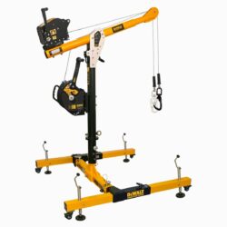 DEWALT DXFP451919-036 Sistema de pescante de 5 piezas, mástil de 36 in. (0.91 m), con cabrestante de 60 ft. (18.2 m) y SRL de rescate de 60 ft. (18.2 m)