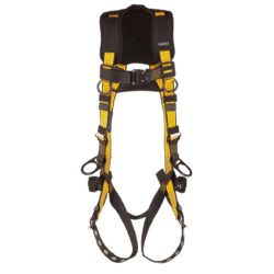 DEWALT DXFP532031(L-XL) Arnés estilo chaleco D3000, 5 puntos, anillo en D trasero y lateral, pecho QC, piernas TB, talla L-XL