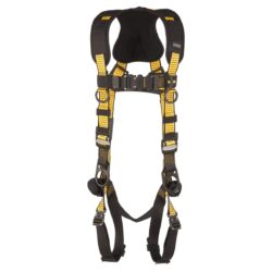 DEWALT DXFP532052(L-XL) Arnés D3000 estilo chaleco, 5 puntos, anillos en D traseros, frontales y laterales, pecho QC, piernas QC, talla L-XL