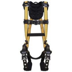 DEWALT DXFP552061-2XL D5000 Arnés estilo chaleco, 5 puntos, anillos en D en espalda y hombros, pecho QC, piernas TB, talla 2XL