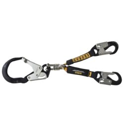 DEWALT DXFP614150 Dispositivo de posicionamiento de trabajo de banda de 2 ft. (0.6 m) con ganchos de aluminio ligeros
