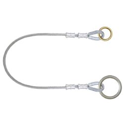 DEWALT DXFP821003 Anclaje de cable, tipo choker, con anillos en O grande y pequeño, 3 ft. (0.9 m)