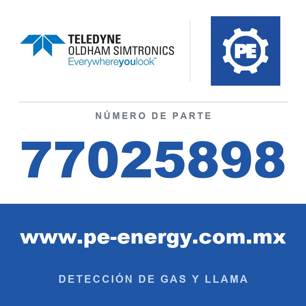 Oldham Simtronics 77025898 HCN, Cianuro de hidrógeno para iTrans e iTrans 2
