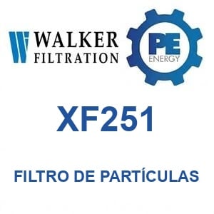 Walker Filtration XF251 - Walker XF251 Filtro de partículas serie PRO XF